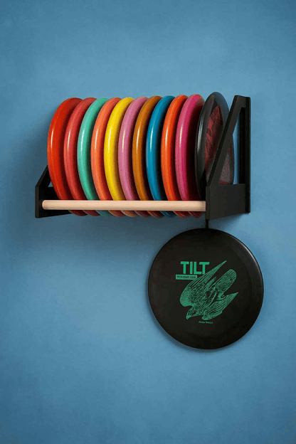 Disc Dock – Modulær hylle for diskgolf-entusiaster